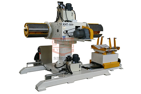 自動送料設備，自動開卷機的放料與收料方法