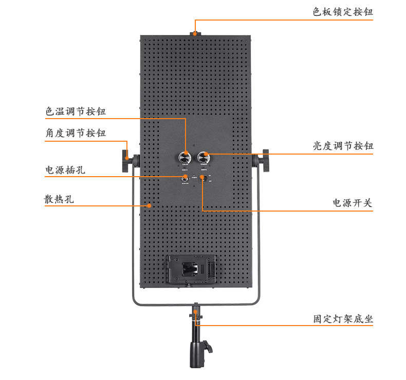 Tolifo圖立方GK-3200SB極光LED影視燈100W雙調(diào)光 Tolifo圖立方GK-3200SB極光LED影視燈100W雙調(diào)光
