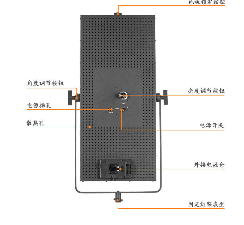 Tolifo圖立方GK-3200SS極光LED影視燈200W單調(diào)光 Tolifo圖立方GK-3200SS極光LED影視燈200W單調(diào)光