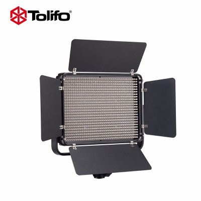 Tolifo圖立方PT-1000S魅影LED攝像補光燈單調光60W