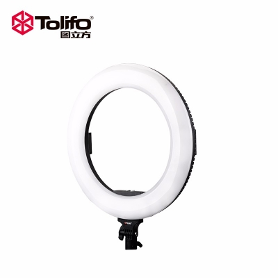 Tolifo圖立方R60B環(huán)形燈LED直播燈雙色溫60W
